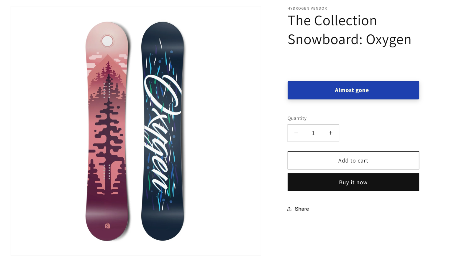 Urgency Bar live on a Shopify product page